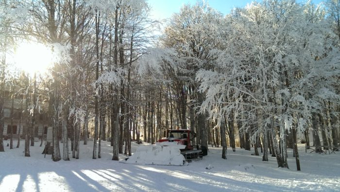 Snow situation on Monte Amiata